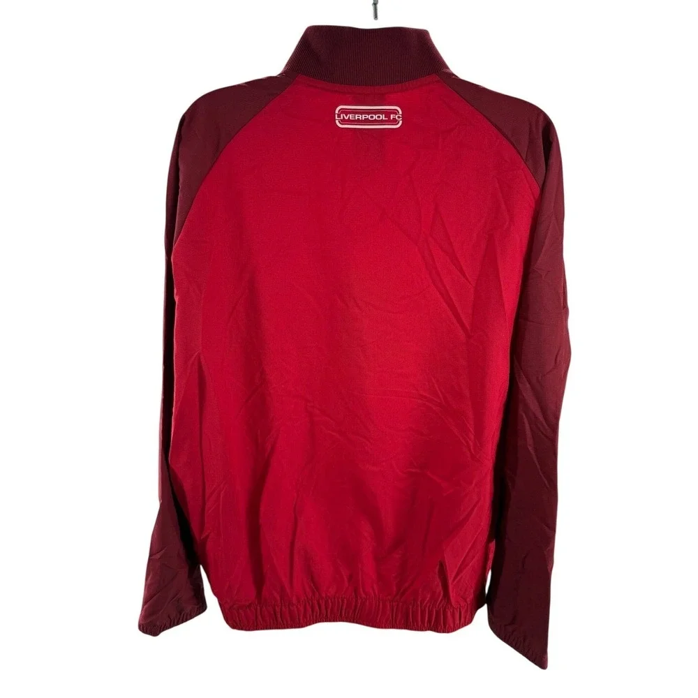 Nike Liverpool FC Womens Dri-FIT Soccer Jacket Red Maroon DX3295-688 XL NEW